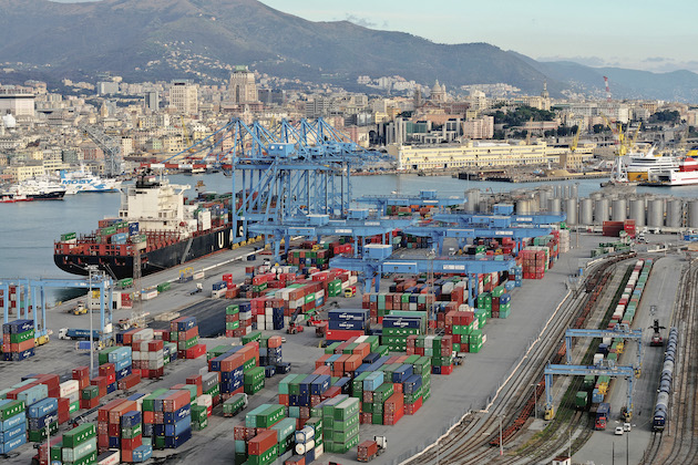Il terminal Sech del porto di Genova a Calata Sanità